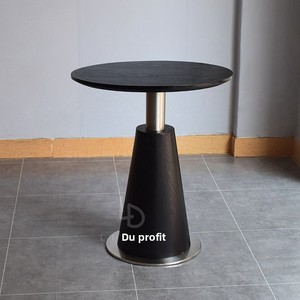 Mesa de Centro Moderna Minimalista de Madera Maciza para el Hogar, Muebles para Recepción, Sala de Estar, Cafetería, Tienda de Té, Habitación de Hotel - Product Image 2