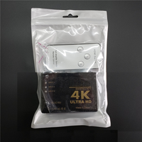 Commutateur HDMI 3 5 ports 4K, séparateur, concentrateur, télécommande IR vidéo, boîte de commutation HDMI, 5 entrées 1 sortie 1080p pour Xbox, DVD, HDTV, PC, ordinateur portable, téléviseur