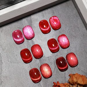 AILANUO Esmalte de Gel Ojo de Gato de 6 Colores OEM/ODM, Esmalte de Uñas de Gel Ojo de Gato, Venta al por Mayor de Artículos de Manicura - Product Image 3