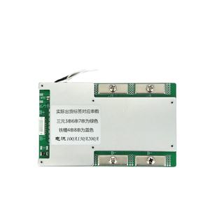   7S 100A 150A 200A avec équilibrage pour batterie lithium 3,7V 24V Li-ion, carte de protection de circuit imprimé PCM, protection contre la température, capteur NTC, équilibré - Product Image 5
