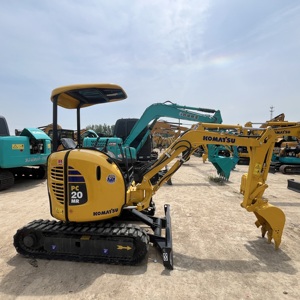 รถขุดตีนตะขาบไฮดรอลิก Komatsu PC20MR 2 ตัน รุ่น PC20MR-3 รถขุดมือสอง ดีไซน์ดั้งเดิมจาก Komatsu รถขุดขนาดเล็กสำหรับขาย - Product Image 1