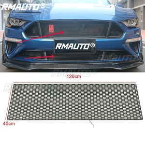 Rejilla de Ventilación Universal para Coche de 120x40cm, Malla Hexagonal de Panal para Admisión de Aire, Spoiler de Parachoques, Rejilla de Ventilación de Carreras, Plástico ABS - Product Image 1