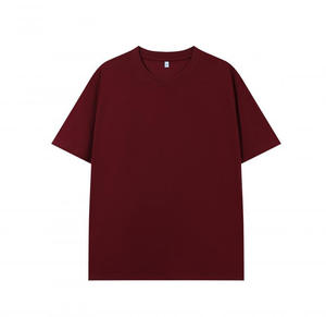 2025 ग्रीष्मकालीन संग्रह 230g शांत जीवाणुरोधी ठोस पैटर्न शुद्ध रंग दाएं कंधे 'शांत सोलोना' लघु-आस्तीन पुरुषों की टी-शर्ट - Product Image 4