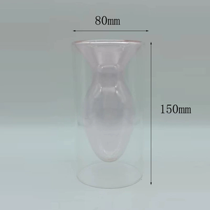 Aromaterapia <span class=keywords><strong>de</strong></span> vidrio <span class=keywords><strong>de</strong></span> doble pared <span class=keywords><strong>de</strong></span> alta calidad, decoración del hogar, diseño <span class=keywords><strong>de</strong></span> flores multicapa colorido para botellas <span class=keywords><strong>de</strong></span> vidrio para sala <span class=keywords><strong>de</strong></span> estar - Product Image 4