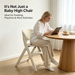 <span class=keywords><strong>Chaise</strong></span> <span class=keywords><strong>haute</strong></span> convertible 3-en-1 pour bébé avec siège inclinable sécurisé pour nouveau-né - Product Image 6