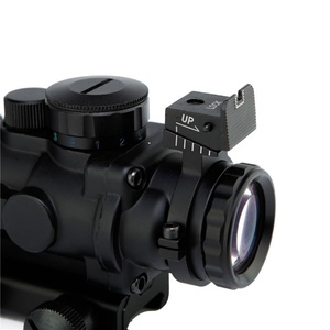 กล้องเล็ง BANGBANG 4x32 อลูมิเนียม พร้อมไฟเรืองแสงสีแดง/เขียว/น้ำเงิน ปรับได้  จุดแดง กันน้ำ เลนส์เคลือบหลายชั้น - Product Image 6