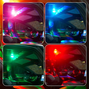 Luce Ambientale Portatile per DJ con Modalità di Sincronizzazione Musicale per Auto e <span class=keywords><strong>Atmosfera</strong></span> Domestica - Product Image 5
