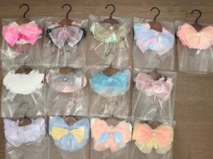 Bavaglino per Animali Domestici All'ingrosso, Stile Principessa di Lusso, Fatto a Mano con Pizzo e Perline, in Poliestere Elastico con Fiocco, per Gatti Ragdoll e Cani di Piccola Taglia, per Feste di Matrimonio - Product Image 6