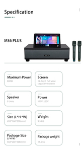 InAndOn Latest All in One Party Machine Home Use Audio <b>System</b> Professional Player Machine - Product Image 3