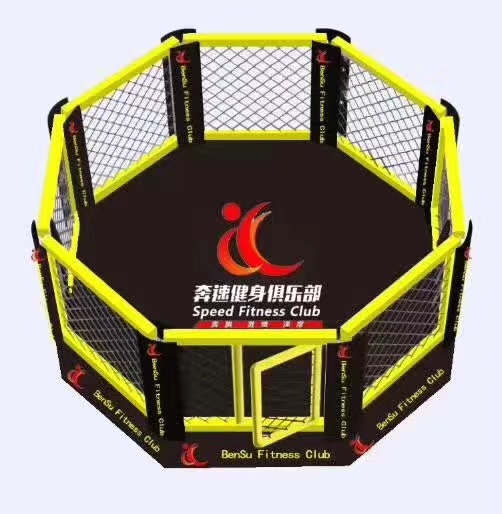 カスタマイズされたジム格闘技リング六角形八角形mmaケージ/総合