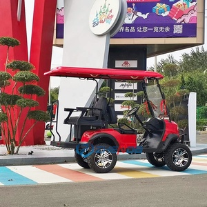 Nouveau style, fabricant chinois, voiturette de golf électrique à quatre roues et quatre places pour le tourisme / Voiturette de golf de luxe Zhenda à vendre - Product Image 5
