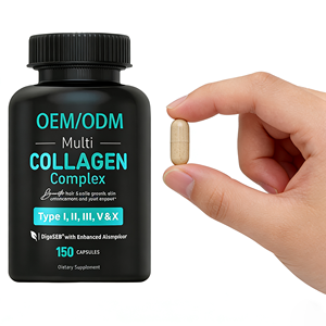 ओएम/ओडम उच्च गुणवत्ता वाले कोलेजन जटिल कैप्सूल प्रकार I 3 त्वचा और संयुक्त स्वास्थ्य समर्थन के लिए - Product Image 4