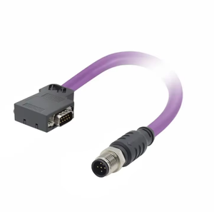 Connecteur de câble industriel étanche de haute qualité IP67 M12 A-codé 5 broches DB9 90 degrés, fiche DIN en cuivre de qualité manufacturée - Product Image 4