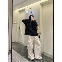Nouveau design – Pull décontracté en laine tricotée pour femme avec col à revers et boutons en corne, idéal pour l'automne et l'hiver, personnalisable