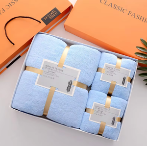 <span class=keywords><strong>Set</strong></span> <span class=keywords><strong>Asciugamani</strong></span> da Bagno in Coral Fleece Campione di Vendite in Confezione <span class=keywords><strong>Regalo</strong></span>, <span class=keywords><strong>Set</strong></span> da Tre Pezzi Super Morbido, Disponibilità Immediata - Product Image 6