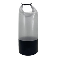 Bolsa Impermeable Transparente de PVC para Viajes, Natación, Navegación, Camping y Senderismo, de 2L, 5L, 10L, 15L y 20L