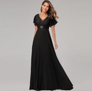 <span class=keywords><strong>Robe</strong></span> <span class=keywords><strong>de</strong></span> <span class=keywords><strong>demoiselle</strong></span> <span class=keywords><strong>d</strong></span>'<span class=keywords><strong>honneur</strong></span> en mousseline <span class=keywords><strong>de</strong></span> soie à col en V multicolore, taille empire, coupe A, manches régulières, <span class=keywords><strong>robe</strong></span> <span class=keywords><strong>de</strong></span> soirée maxi - Product Image 3