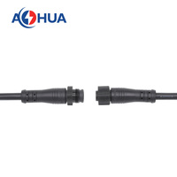 Connecteur industriel M12 5 broches mâle-femelle en ligne, câble de signal pour capteur d'actionneur, connecteur métallique pré-câblé pour éclairage LED