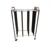 ALLESD 300PCS Chariot de transport ESD pour cartes PCB 460mm pour le stockage et la circulation des composants électroniques
