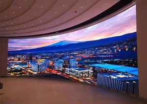 Rgx trong nhà màn hình cong hội trường hội trường thính phòng lễ tốt nghiệp sảnh khách sạn Vòng vòm cao làm mới p1.53 LED hiển thị - Product Image 2