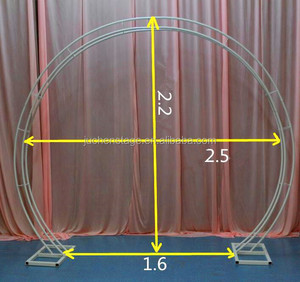 Nhôm Di Động Mái Dài Khoảng Không Gian Thép Khung Thiết Kế Đám Cưới Hoa Sắp Xếp Vòm Giàn Cho Tổ Chức Sự Kiện - Product Image 3