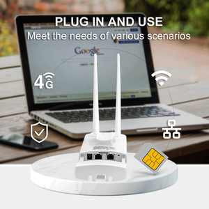 Anxinshi Dual Lan Port 4 gam không dây Wifi Router với khe cắm thẻ Sim - Product Image 5