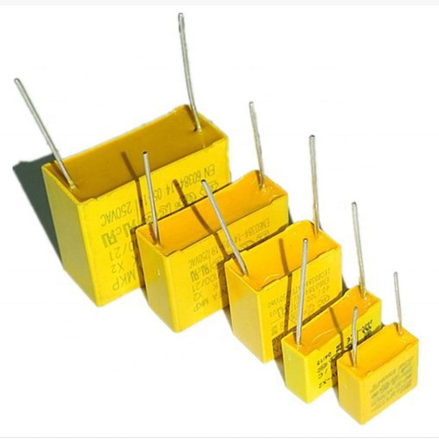 MP2104K27C3X6LC 100nF ±10% X2 275V Plugin,P=10mm Safety Capacitors ROHS