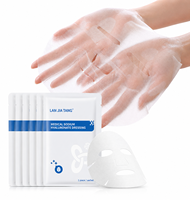 Masque à l'acide hyaluronique, ingrédient hyaluronate de sodium, hydratation intense, raffermissant, éclaircissant, nourrissant pour la peau du visage