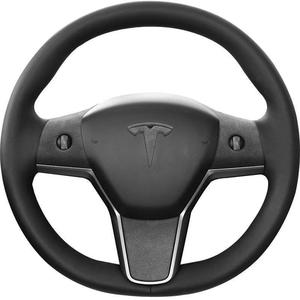 Yige 2021-2023 Tesla Model 3/Y stuurwiel patch 3-delige luxe auto-interieur accessoires - Product Image 6