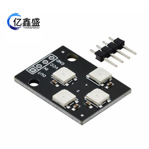 Módulo LED Ws2812b de 4 bits 5050 a todo color para placas educativas Arduino, montaje en PCB - Product Image 2