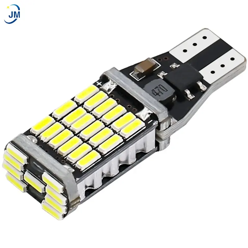 Factory Supply good price W16W T15 4014 45smd canbus led car backup reverse light Car led bulb Light 45SMD