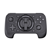 Manette de jeu portable TMR pliable avec support de téléphone, boutons macro multiplateforme, déclencheur Hall et contrôleur magnétique