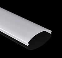 Feuille diffuseur LED en plastique PS épais sur mesure, feuille diffuseur de lumière étoilée Microaoft durable