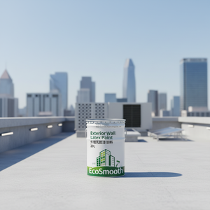 Peinture Extérieure <span class=keywords><strong>Anti</strong></span>-Âge au Latex 25KG en Fût, Haute Résistance au Lavage, Revêtement Décoratif Imperméable et Protecteur Solaire pour Bâtiments - Product Image 3