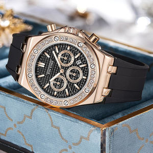 Montre en Silicone OEM/ODM, Top marque de luxe horloge à Quartz calendrier montre <span class=keywords><strong>militaire</strong></span> femmes Sport montre-bracelet Relogio Masculino Relojes - Product Image 2