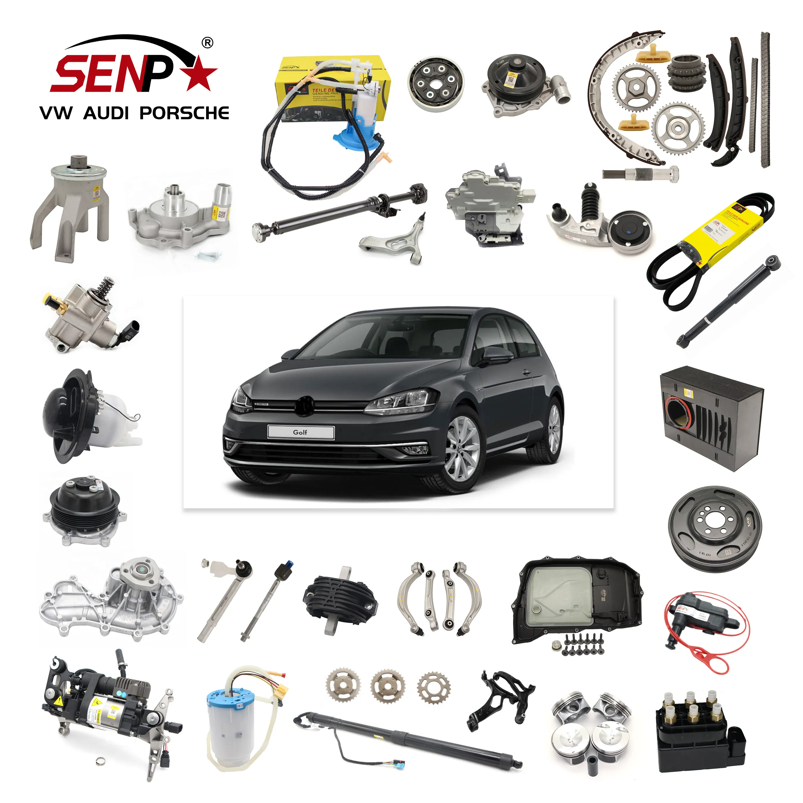 SENP High Quality Body System Auto Parts Suitable for VW Electric Vehicles: ID4, ID5, ID6, Electric Car Auto Parts