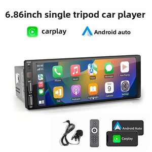 Autoradio MP5 6.9 Pollici Single DIN con Supporto Carplay, Schermo ad Alta Definizione, Trasmettitore FM, Stereo WAV/MP3, USB - Product Image 2