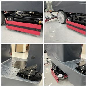 <span class=keywords><strong>Autolaveuse</strong></span> <span class=keywords><strong>industrielle</strong></span> robuste à conducteur assis 710 mm à double brosse, alimentée par batterie, pour entrepôt - Product Image 5