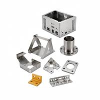 Pièces de tôlerie sur mesure en aluminium et acier inoxydable, services de personnalisation de la tôlerie