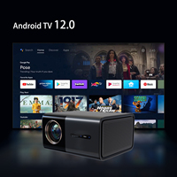 OEM/ODM pour projecteur vidéo portable intelligent K-W135A Android 12 LCD 4K UHD 500 ANSI Lumens 4+16 Go Wi-Fi 6 BT5.0 Home Cinéma