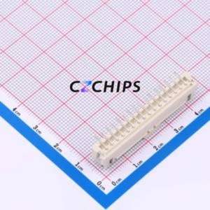 HCZZ0040-16 Wire-to-Board Pin Header SMD,P=2.5mm Connector 1x16P 2.5mm Vertical Mount XHB - Product Image 2