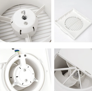 Ventilador <span class=keywords><strong>de</strong></span> Extracción <span class=keywords><strong>de</strong></span> <span class=keywords><strong>Aire</strong></span> APC15-C1 220V con Aspas <span class=keywords><strong>de</strong></span> Plástico, 144m/h, 19W, <span class=keywords><strong>para</strong></span> Cocina, <span class=keywords><strong>Ventana</strong></span> y <span class=keywords><strong>Baño</strong></span> - Product Image 4