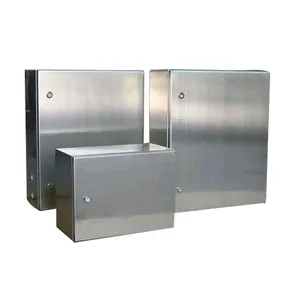 Custom Outdoor Waterproof Sheet Stainless Steel Electrical Enclosure Meter Junction Metal Box