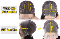Perruque Lace Frontal Wig indienne — megalook, cheveux Remy bruts, cuticules vierges, perruque à dentelle frontale, sans traitement, vente en gros
