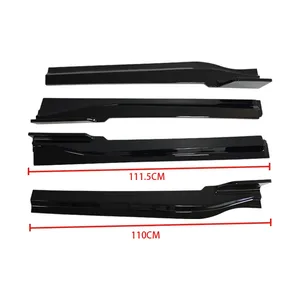 สตาร์นาฟ สำหรับ XM G09 2023 2024 2025 ชุดแต่งสเกิร์ตข้าง 4 ชิ้น ดิฟฟิวเซอร์ สปอยเลอร์ สีดำ สไตล์ไนท์ ชุดป้องกันตัวถัง - Product Image 2
