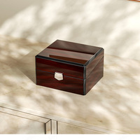 Boîte à bijoux en bois haut de gamme ; Emballage de luxe pour le rangement de lingots d'or, de pièces de monnaie et de montres ; De Guangzhou Pavia