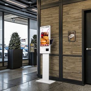 21 Nhà Hàng Nhanh Chóng Đặt Hàng Hệ Thống Máy Tính Để Bàn Cảm Ứng Đứng Kds Màn Hình Sức Khỏe <span class=keywords><strong>Kiosk</strong></span> Máy Tính Bảng Cho Thực Phẩm Cửa Sổ Nhanh Tiền Mặt Cho Vay Không Có Tín Dụng - Product Image 3