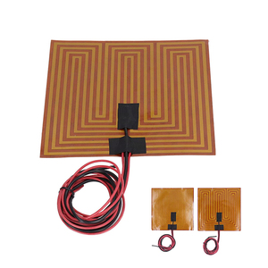 3.7v 5v 7.5v 12v 24v 400x400 Flexible Polyimide Film Heating element kapton Heating <b>Pad</b> - Product Image 1