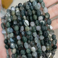 Perles en vrac d'Unakite irrégulières en forme de pépites 6*8mm, pierres brutes de forme libre, 15 pouces, vente en gros à prix réduit
