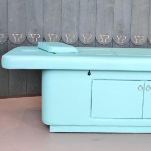 Lit de moxibustion électrique en bois pour thérapie thermique en salon, avec boîte de diffusion de vapeur de sauna à température constante, pour hôtels, salles de sport et salons - Product Image 4